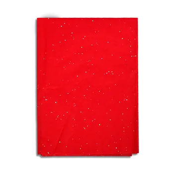 10pcs Lesk Tissue Papiera Vianočné Darčekové Balenie Červené Domáce Dekorácie Strany Svadobné DIY Dodávky Veľkoobchod 50*70 cm