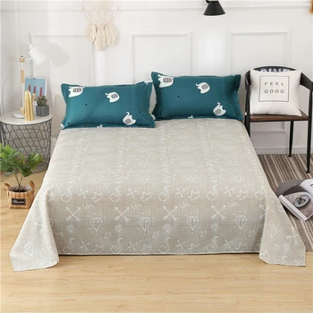 Bytový Textil Luxusná posteľná bielizeň Nastaviť Cartoon Slona, Jeden Kráľovná King Bed 4pcs Perinu Koberčeky Prikrývky Obliečky na Vankúš