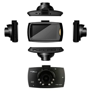 Automobilové DVR Dash Fotoaparát Jazdy Záznamník Cyklus Nahrávanie Nočné Videnie Bezpečnosti Detekcia Pohybu Široký Uhol Dashcam Video Registrátora