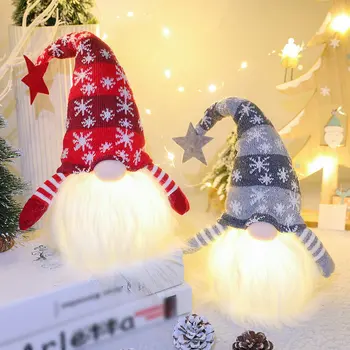 Vianočné Dekorácie Žiarili Oblečenie pre Bábiku Ozdoby Detí Darčeky Anonymný Rudolf Bábika Vianočné Dekorácie