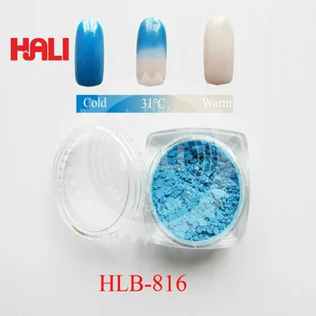 Thermochromic pigment,thermochromic prášok,položka:HLB-816,farba:skyblue,aktivovať teplota:31C,1lot=10gram,doprava zdarma.