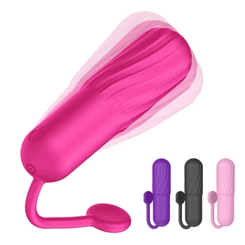 IKOKY Vibračné Vajíčko Bullet Vibrátor Neviditeľné G mieste Vibrátory Klitorálny Vaginálne Stimulátor 10 Frekvencia Sexuálne Hračky Pre Ženy