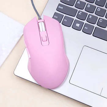 Žiarivú Ružovú Myši Počítač, Príslušenstvo, Periférne zariadenia Roztomilý Dievča Gaming Mouse, Wireless Mouse Lítiové Batérie, 500HMA