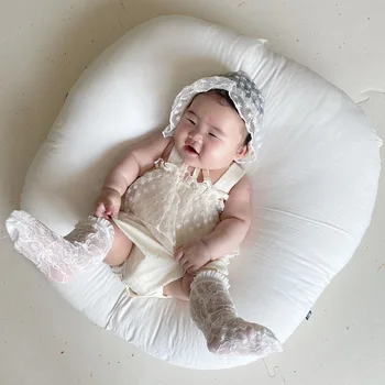 Novorodencov Baby kombinézu Baby Girl Lesk Kombinézu Čipky 2020 lete dievčatá Oblečenie, Dojčenské Oblečenie s čipkou klobúk