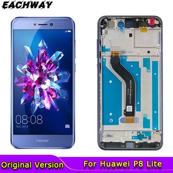 Pôvodný pre Huawei P8 Lite 2017 LCD Displej Dotykový Displej pre Huawei P9 Lite 2017 LCD P9Lite 2017 PRA LA1 LX1 LX2 LX3 Obrazovke