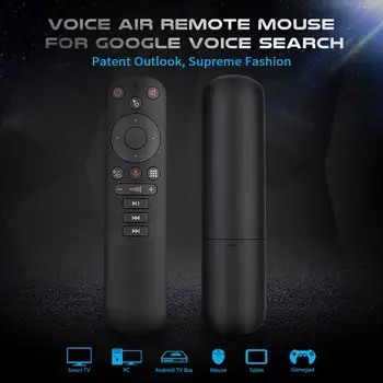 G50S Bezdrôtový Lietať Vzduchom Myši Gyroskop 2.4 G Smart Hlas, Diaľkové Ovládanie G50 pre ATV iview HD Grécko Android TV Box