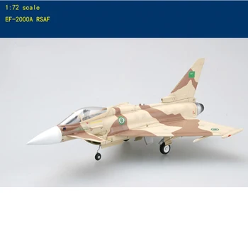 1:72 EF2000 Typhoon Fighter Model Hračky Saudskej Air Force Statické Simulácia Produkt 37142 Lietadlo Lietadlo Dospelých Letectva Rovina