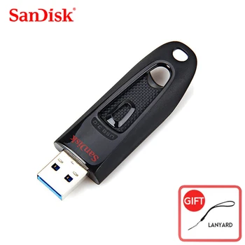 SanDisk USB 3.0 Flash Disk CZ48 256 GB 128 GB 64 GB 32 GB, 16 GB Pero Jednotky Drobné kl ' úč Memory Stick pamäťové Zariadenia Flash