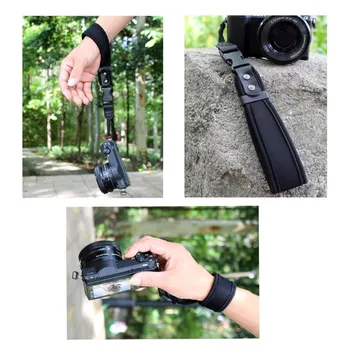 LXH Fotoaparát Neoprénové Zápästie Nastaviteľné Zápästie Remienok na Ruku Pre Sony Fujifilm Nikon Canon Olympus DSLR Fotoaparát Popruh