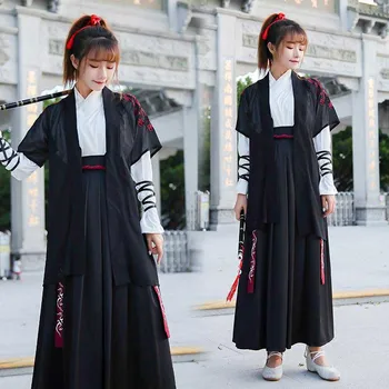 NiceMixHanfu šaty žien starovekej Čínskej cosplay kostým tradičné Čínske oblečenie pre ženy Čínsky národný ľudový odev