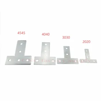 2020 L typ T typ kríž doska spoločné hliníkové konektor normy EÚ 20/30/40 séria priemyselných Hliníkový Profil, Príslušenstvo 3D