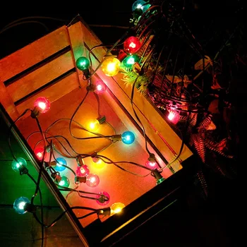 25 LED Žiarovka Svetla String Víla Opony Svadobné Festival Spálne Dekorácie Svetla String Vonkajšie Záhradné Svetlo String EÚ plug