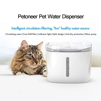Pôvodné Youpin Petoneer Pet Zásobník Vody automatické Pre Psa, Mačku, čistú Vodu, Malé Pet Zásobník Vody Feeder Pet