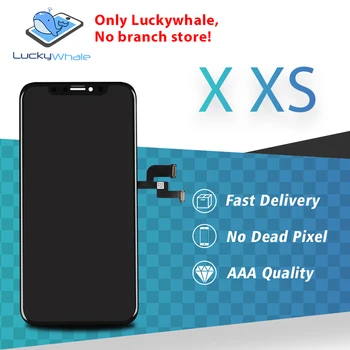 Vysoká Kvalita OLED Pre iPhone X XS XR 11 OEM LCD Displej Dotykový Digitalizátorom. Obrazovke Náhradné Zhromaždenie s 3D Dotyk