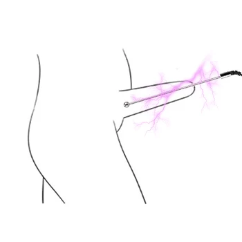 Z nehrdzavejúcej ocele muž bi-polar Elektrickým prúdom uretrálne penis plug dilator zariadenie kovové elektro stimulácia sexuálnu hračku, pre mužov