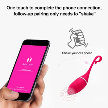 Smart G-spot sexuálnu Hračku, Klitorisu Vibrátor APLIKÁCIU Bluetooth Diaľkové Ovládanie Klitoris Stimulátor Pošvy Masáž Vibrovať Loptu Hračky Pre Páry