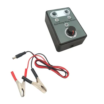 Mayitr 1pc Nastaviteľné Auto Auto Spark Plug Tester Double Hole Detektor Zapaĺovania Plug Analyzer pre 12V Benzínových Vozidiel