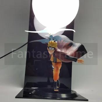 Naruto Akcie Obrázok Rasengan Led Svetlo DIY Nastaviť Model Hračka Uzumaki Naruto Model Hračka Žiarovka DIY72