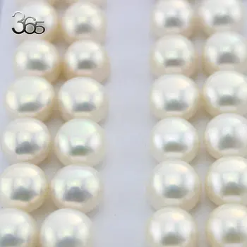 Doprava Zadarmo 8-8.5 mm Polovicu Otvor Pearl Korálky Super Silný Lesk Pol Perly Prírodné Sladkovodné Perly Vo Dvojiciach DIY Pearl Šperky