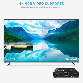 2020 Najlepšie 4K@60Hz HDMI 2.0 Prepínač 3x1 3 V 1 výstup HDMI Prepínač 4K 3D HDR HDMI Prepínač Splitter Box Pre PS4 Pro Apple TV HDTV