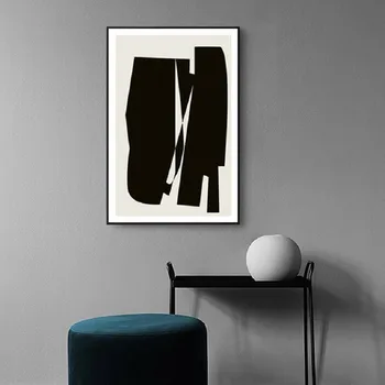 Abstraktné Geometrické Škandinávie Plagáty Moderného Umenia Plátno na Maľovanie Vytlačí na Stenu Umenie Fotografie pre Office Obývacia Izba Domova