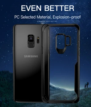 Priehľadný Akrylový Telefón puzdro pre Samsung Galaxy S20 Plus Ultra A51 A71 Kryt Kryt pre Samsung S9 S10 Poznámka 9 10 Plus S10e Coque