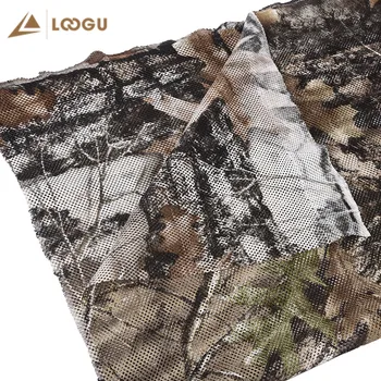 LOOGU 300D Jednoduché Kamufláž Sieťoviny 1.5x3 1.5x6 Markíza Pokrytie Oka Textílie, Tkaniny Odtieň Netto Camo-net Vonkajšie Nádvorie Dekorácie