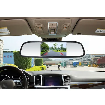 2.4 G 4.3 Palcový LCD Monitor Zrkadlo Bezdrôtový Auto Zozadu Záložný Fotoaparát Vodotesný IP67 Auto Zadnej Kamery Parkovacieho Zadnej strane Auta