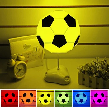 DIY Futbal, USB Montáž Farebné Nočné Osvetlenie, Futbal Osvetlenie fanúšikov deti, dospelých Vianočný darček 2019 NOVÉ