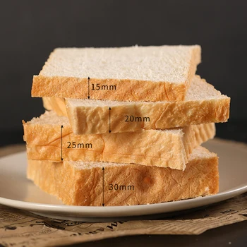 Chlieb Slicer,Nastaviteľné Chlieb/Bochník Fréza,Bagetu Toast Slicer s 4 Hrúbkach,Krájanie Chleba Stroj,Pečenie Nástroje na Chlieb