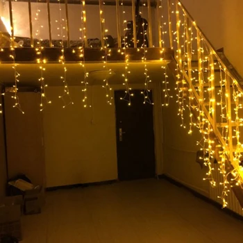 5M Opony Cencúľ Led Reťazec Svetlo Časti 0.4/0.5/0.6 m Vianočné Dovolenku Girlandy Faiy Xmas Party Záhrada Fáze Dekoratívne Osvetlenie
