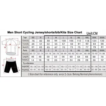 Pro jersey sady pánske, krátky rukáv jersey súpravy bycicle náprsníkové nohavice cyklistického tímu oblečenie ropa ciclismo hombre maillot bicykli oblek