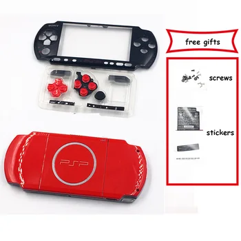 Obmedzené Bývanie púzdro na PSP 3000 Konzoly Shell s Skrutky Tlačidlá auta pre Sony PSP3000 Herné Konzoly Shell