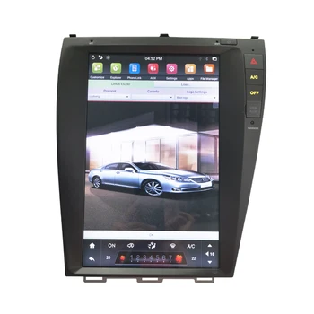 Pre Lexus ES ES240 ES350 2006-2012 Tesla styel Android 9.0 Auto DVD Displej GPS Navigácie Auto Multimediálne Rádio Palyer Vedúci Jednotky