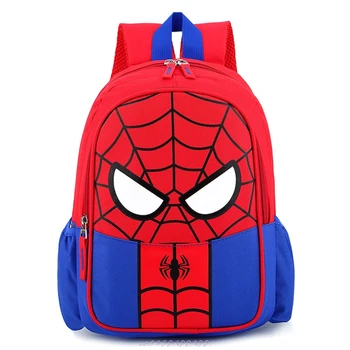 Disney detské Aktovka Cartoon Spiderman Taška Študent Dievča Batoh, Veľká Kapacita Nepremokavé Ergonomické Vaky