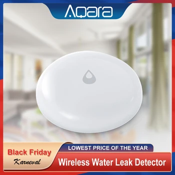 Originálne Aqara Bezdrôtový Detektor Úniku Vody zigbee IP67 Vody, Ponorí Senzor Povodňových pre Home Security Alarm Namáčanie Senzor