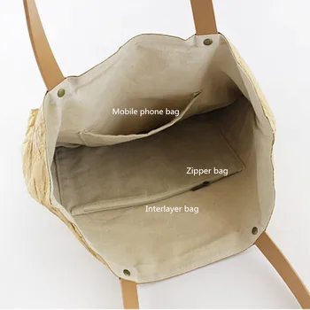2019 nový vintage single-taška cez rameno umyté veľkú kapacitu kraft kabelka bežné ľahký lady taška veľká nákupná taška