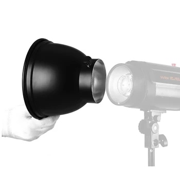 7inch 18 cm Štandardný Reflektor Výustka s Plástu Mriežky pre Universa Mount Štúdiové Svetlo, Blesk Blesk K-150A K-180A E250 E300