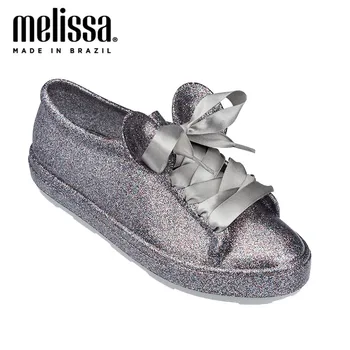 Melissa 2020 Ženy, Ploché Sandále Značky Melissa Topánky Pre Ženy Jelly Sandále Žena Jelly Topánky Shoelace